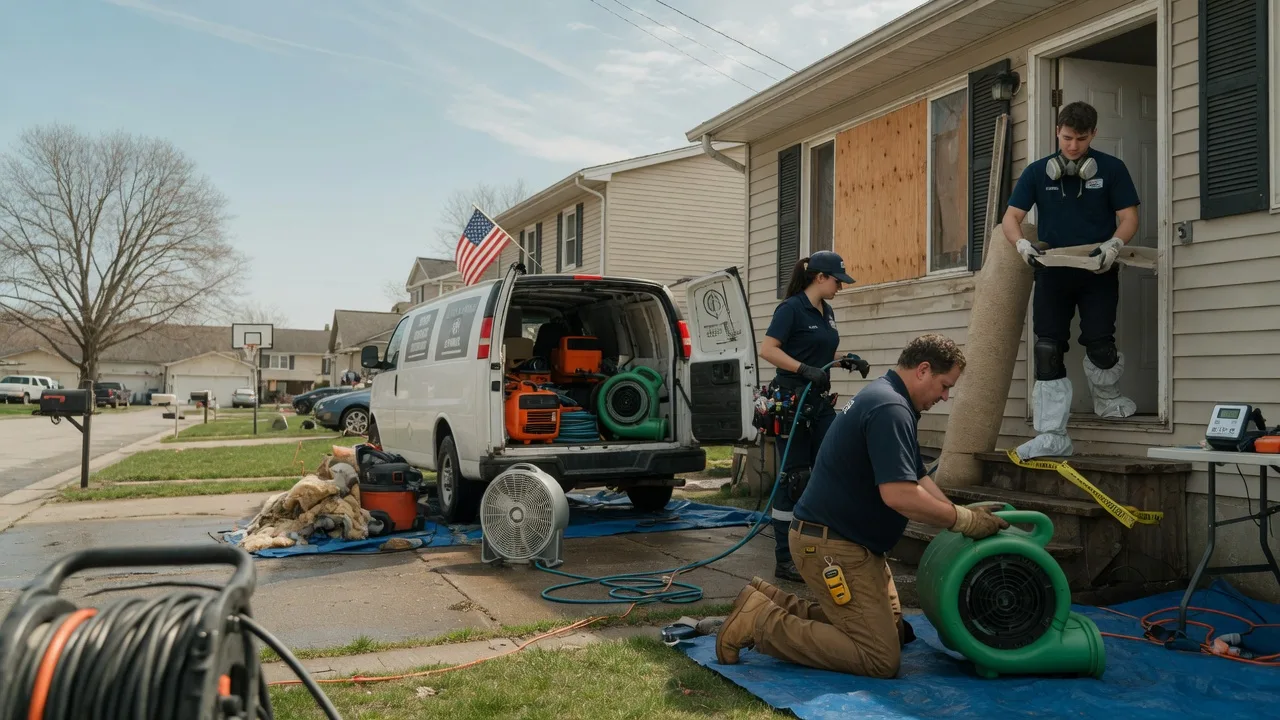 Water Damage Restoration in Johnson Creek, WI near me